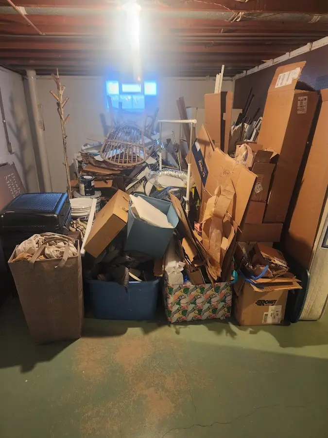 Roll-off dumpster container at job site for Construction Dumpster Rental in Murillo